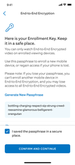 Passphrase generated